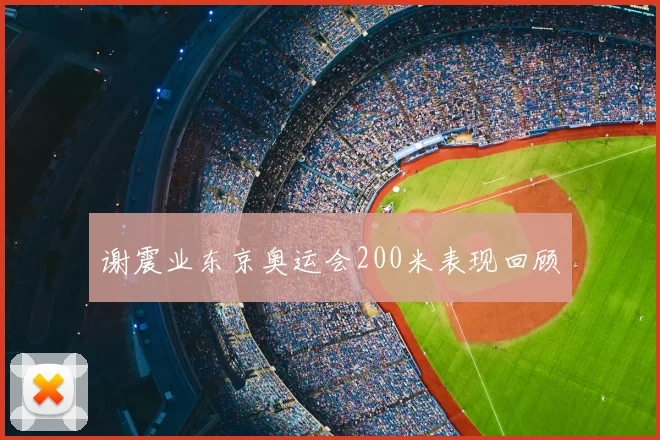 谢震业东京奥运会200米表现回顾